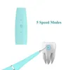 Calcolo del dente dentale elettrico portatile Porta di rimozione delle macchine da denti Dentista Tartaro Dentista Bianco denti igienico di salute White7425946