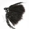 vmae 11a 좋은 등급 브라질 인디언 100% vrigin human hair 100g 자연 컬러 3c 깃털 머리 사전 결합 인간 머리 확장 1 pcs