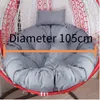 Nenhum enchimento pendurado cadeira cadeira almofadas ovo hammock espessura ninho de volta travesseiro para interior pátio ao ar livre jardim jardim escritório y200723