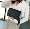 Designer- 19CM Metal Mini Small Square Pack Bandolera Crossbody Package Clutch Mujer Diseñador Monedero Bolsos Monedero