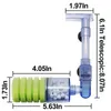 rium FilterUltra Quiet Biochemical Sponge Filter Fish Tank Air Pump Betta Fry Water Fall Double Y200917