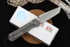 Chris Reeve Sebenza 21 taktisches Klappmesser Tanto D2 Titangriff Outdoor-Selbstverteidigung Jagdtaschenmesser Utility EDC BM42 UT85 BM535