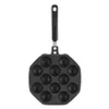 12 Cavités En Alliage D'aluminium Takoyaki Pan Takoyaki Maker Octopus Petites Boules De Cuisson Formes Moule Pan Maison Cuisine Outils T200111