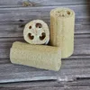 ZL0528 Spazzole da bagno Spugne Lavapavimenti 10 * 4-6 cm Luffa naturale Spazzole Rimuovi la pelle morta Massaggio Pulito esfoliante Strofinare il piatto Pennello Pennello Strumento di lavaggio Cucina Bagno