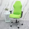 Bureaustoelhoes Gaming Competitie Spandex Stoelhoes Elastische zitting voor computerkast Fauteuil Candy Kleur2412420