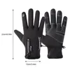 Gants à écran tactile pour femme Gant de texto thermique pour smartphone coupe-vent pour homme pour la conduite, le cyclisme, la course à pied