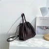 Designer- New Style One-shoulder Diagonal Bag Fashion Creative Stripe Women's Diagonal Bags PU Fold Handbag