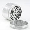 63mm 4pc CNC grinder Aluminum Grinders with logo tobacco smoke cigarette grinding VS sharpstone spic