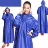 Capa de chuva feminina tamanho adulto capa longa terno de camping pouto jateu windbreaker poncho windbreaker women chuva casaco de chuva garotas 3dyy032 201202