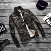 Nouvelle vente printemps hommes veste en jean camouflage coupe-vent hommes Slim manteaux masculina mâle mode vêtements d'extérieur manteaux Plus 4XL 201123