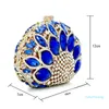 디자이너-크리스탈 파티 지갑 여성 웨딩 클러치 라인 석 핸드백 중공 공작 클러치 백 이브닝 백