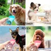 Pet Su Dağıtıcı Taşınabilir Şişe Yavru Köpek Kedi Köpek Kasesi İçme Kupası Açık Hava Evcil Hayvan Besleyici Ürün Y200917
