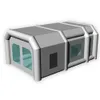 Cabina di verniciatura gonfiabile personalizzata 8x4x3m Pop-up automobilistico Vernice pulita per auto Tenda Forno Casa tunnel per la cura della stanza con sistemi di filtro