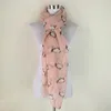 Scarves 10pcs/lot Fashion Women Penguin Scarf Animal Prints Long Shawl Lady Stripe For Four Seasons1