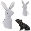 Vocalizzazione Pet giocattolo coniglio coniglio Peluche Stripe Small Bell Bella Bel Tridimensionale Kitty Doggy Toys New Pattern Selling caldo 5 2md J1