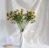 Direct Selling HaidongQing Decoratieve bloemen Plastic Multi Color Woondecoratie Groene Plant Simulatie Bloem met Huwelijk