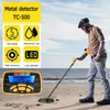 Metal Detector TC500 Detector sotterraneo Professionale Ricerca di profondità Finder Rilevatore di tesori d'oro Impermeabile