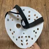 Halloween White Porous Mask Mask Jason Voorhees Freddy Horror Movie Hockey Scary Masks For Party Women Masquerade Costumes