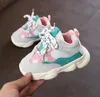 2021 Spring Autumn Baby Girl Boy Toddler Infant Casual Running kids Shoes Soft Bottom Comfortable Stitching Color Children Sneaker