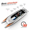 30 KMH RC BOAT 24 GHz High Speed ​​Racing Speedboat Remote Control Ship Water Game Kids Toys Children Gift 2201072803514