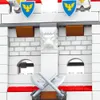 AUSINI 27110 Knights Castle Serie Building Block Set Bambini FAI DA TE Educativi Modello Creativo Giocattoli Dei Mattoni Per I Bambini C1115223y