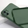 Imitado Líquido Silicone TPU Capas Slim 360 Capa Completa para iPhone 12 11 Pro Max XS XR 800 PCS / LOT