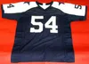 맞춤형 축구 유니폼 남성 청소년 여성 빈티지 54 랜디 화이트 드문 고등학교 크기 S-6XL 또는 모든 이름 및 번호 유니폼