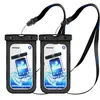 Stock américain 2 sacs imperméables à imperméabilisation IPX 8 Cellphone Sac sec pour iPhone Google Pixel HTC LG Huawei Sony Nokia et autres téléphones A41 A18