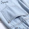 Yüksek Bel Kot Kadın Siyah Skyblue Denim Elastik Bel Harem Pantolon Yüksek Sokak Moda 2020 Yeni Sıcak Satmak Artı Boyutu Anne Jeans LJ201030