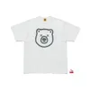 T-shirt à manches courtes pour hommes et femmes, en coton, col rond, nom de Couple, tigre, ours polaires, canard volant, singe, imprimé 3898903