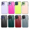 Luxus-Rüstungskristall-Handyhüllen Defender-Abdeckung für iPhone 11 Pro Max XR XS X 6 7 8 Plus, stoßfeste, schmutzabweisende Candy Solid Color Shell