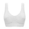 7 Renk Kadın Yoga Sport Sütyen Fitness Koşu Yeleği Uyku iç çamaşırı yastıklı mahsul üstleri iç çamaşırı hiçbir kablosuz kadın spor salonu üst sütyen t200601