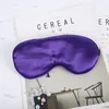 Imitated Silk Sleeping Eye Mask Sleep Padded Shade Patch Cover Vision Care Travel Portable Masks Relax Blindfold7901725