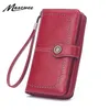 Wallets Fashion Designer Women Clutch Leather Wallet Female Long Tri-Fold Coin Purses Men Card Holder Clip Money Bag Phone Bags1