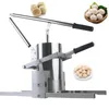 Multifunctional stainless steel manual meatball forming machine commercial fish and beef meatball machine meatball forming mold tool