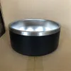 Dog Bowl Pet Bowls 64oZ2L 42oZ12L 32oZ09L 304 Rostfritt stål Matning Feeder Water Food Station Solution Puppy Supplies2537028