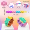 Fidget Speelgoed Nieuwe Rat Doding Pioneer Armband Bubble Armband Puzzel Decompressie Zuignap Siliconen Toy Ball