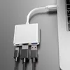 USBC 3 في محول كابل واحد لـ Samsung Huawei iPad Mac USB Type C 4K Adaptera52A455561540