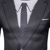 Sahte Suit 3D Baskı T Gömlek Erkekler Sonbahar O Boyun Komik Harajuku Slim Fit Erkek -shirt Hip Hop Camisetas Masculina 220115