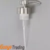 45mm 304 Stainless Steel Liquid Soap Dispenser Foam Lotion Shampoo Shower Gel Pump Heads Cosmetic Bottle Accessories Metal & Solid dispensador de jabon liquido
