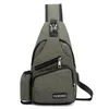 Torby na ramię Duża pojemność Torba na klatkę piersiową Casual Crossbody Mens Travel USB Ładowanie Anti Theft Packs Sling Messenger