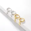 Star Moon Hoop Huggie Earrings Jewelry 14K Yellow Gold Plated 925 Sterling Silver For Women Party Gift3749343