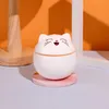 Umidificador de ar para casa de casa fresher purificador Mist fabricante de névoa com noite colorida usb lâmpadas de gato mini sala de escritório casa appliance
