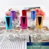 10pcs / lot 8ml Limpar recarregáveis ​​vazio Frasco de perfume bonito Vidro Viagem Mini Parfume Spray de frascos de perfume portátil de vidro