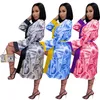 Womens sleepwear gowns home wear nightgown bathrobe sleep dress brand sleepwear kimono warm bath robe home wear bathrobes klw5309