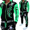 Mens Sets Clothes Hoodies and Pants 2 Piece Set Warm Ladies Printed Outfits Matching Suit Man Tracksuit273r