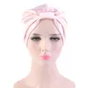 Elastic Hair Care Cap Satin Turban Hat Stretch Simulation Silk Night Women Accessories Chur22