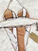 夏のレディースデザイナーズ水着ビキニセット多色タイムビーチ入浴スーツ風の水着Sexiビキニ22SSを出荷する準備ができて