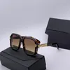 Men Duitse zonnebril 667 vierkante retro klassiek frame Ashion eenvoudige ontwerpstijl met box9403368