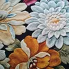 Klassische 3D-Blumen-Muster gedruckt europäischen Stil Teppich weiche Teppiche für Wohnzimmer Anti-Rutsch-Teppich Bodenmatte Fußmatte 201225